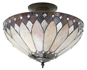 Endon 63978 - Prisadené stropné svietidlo Tiffany BROOKLYN 3xE27/60W/230V, priemer 40 cm