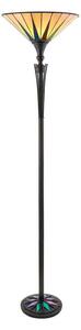 Endon 64042 - Stojacia lampa Tiffany DARK STAR 1xE27/60W/230V pr. 42 cm
