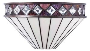 Endon 64149 - Nástenné svietidlo Tiffany FARGO 1xE14/40W/230V