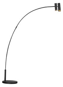 ByRydens 4100920-4002 - Stojacia lampa PULS 2xGU10/5W/230V čierna