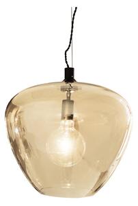 ByRydens 4200870-5503 - Luster na lanku BELLISSIMO 1xE27/8W/230V dymová/hnedá