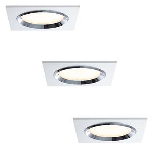 Paulmann 92695 - SADA 3xLED/8W stmievateľné podhľadové svietidlo DICE 230V