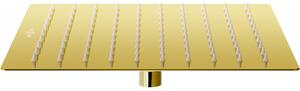 Mexen dažďová sprcha slim 25 x 25 cm, zlatá - 79125-50