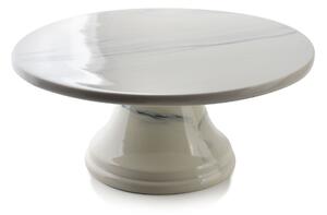 Affekdesign Porcelánový podnos LOUISE GREY Patera 25 cm biely