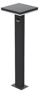 LED Vonkajšia lampa so senzorom BARI LED/10W/230V 4000K 60 cm IP54 antracit