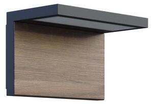 LED Vonkajšie nástenné svietidlo NATURA LED/12W/230V 4000K IP65 hnedá/antracit