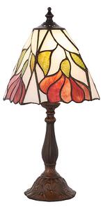 Endon 63963 - Stolná lampa Tiffany BOTANICA 1xE14/40W/230V, priemer 16 cm