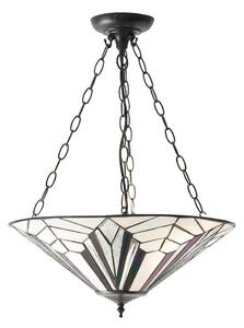 Endon 63936 - Luster na reťazi Tiffany ASTORIA 3xE27/60W/230V pr. 48 cm