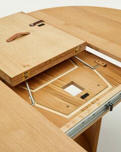 ARTIS ROUND rozkladací jedálenský stôl 120 cm
