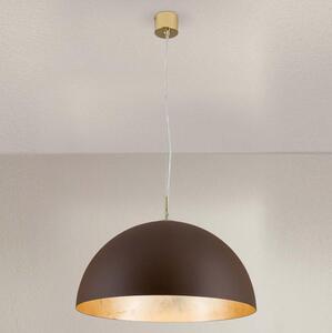 Orion HL 6-1623/1 - Luster na lanku ELIANO 1xE27/60W/230V pr. 50 cm hnedá/zlatá