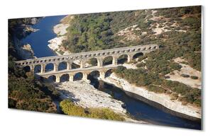 Nástenný panel  rieka Rím Akvadukty 100x50 cm