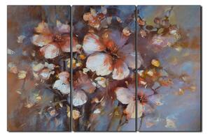 Obraz na plátne - Kvet mandlí, reprodukcia ručnej maľby 1273B (135x90 cm)