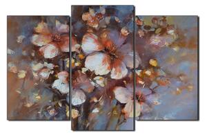 Obraz na plátne - Kvet mandlí, reprodukcia ručnej maľby 1273C (150x100 cm)