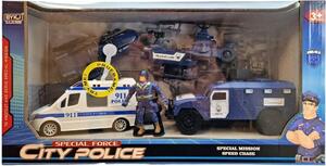 Wiky Policajná sada špeciálna misia B/O 297128 - auto
