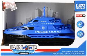 Wiky Policajná loď B/O 22cm 290327 cenotvorba1 - loď