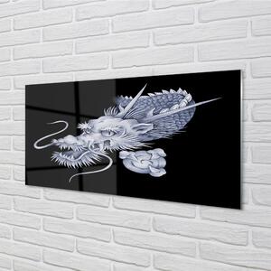 Nástenný panel  japonský drak 100x50 cm