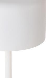 Moderná stolná lampa biela nabíjateľná - Poppi