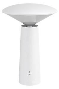 RABALUX 77146 Polperro dotyková stolná lampička nabíjacia V210mm LED 3W/180lm 2800+4000+6500K biela