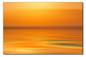 Obraz na plátne - Pokojné more pri západe slnka 1280A (90x60 cm )