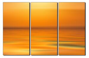 Obraz na plátne - Pokojné more pri západe slnka 1280B (90x60 cm )
