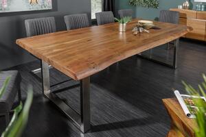 Luxusný jedálenský stôl z masívu Massive II New 200cm Honey -