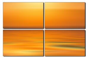 Obraz na plátne - Pokojné more pri západe slnka 1280E (90x60 cm)