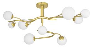 Brilagi - LED Prisadený luster MISTEL 9xG9/3W/230V zlatá/biela
