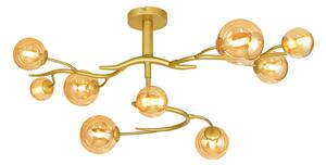 Brilagi - LED Prisadený luster MISTEL 9xG9/3W/230V zlatá