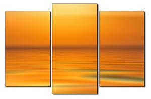 Obraz na plátne - Pokojné more pri západe slnka 1280C (150x100 cm)