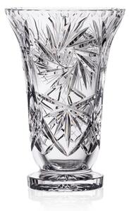 Bohemia Crystal Ručne brúsená váza Veterník 255mm