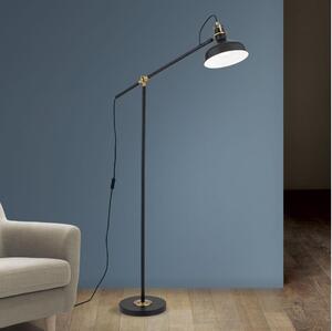 Orion Stl 12-1192/1 - Stojacia lampa SCHILLER 1xE27/40W/230V čierna/bronz
