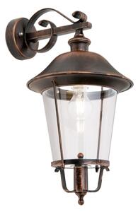 Orion AL 11K/360.01-Vonkajšia nást. lampa KENZO 1xE27/100W/230V IP44 bronz/patina