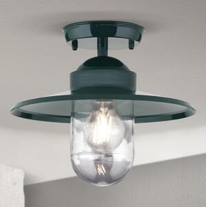 Orion AL 11-1317 - Vonkajší prisadený luster EDWARD 1xE27/60W/230V IP44 zelená