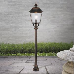 Orion AL 11K/360.44 - Vonkajšia lampa KENZO 1xE27/100W/230V IP44 bronz/patina