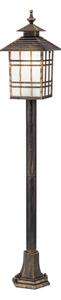 Orion AL 11-1117/1 - Vonkajšia lampa KIKO 1xE27/11W/230V IP44 bronz/patina