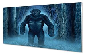 Obraz plexi Gorila lesné stromy 120x60 cm 4 Prívesky