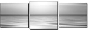 Obraz na plátne - Pokojné more pri západe slnka - panoráma 5280QD (150x50 cm)