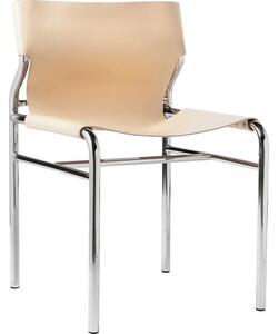 Kožená stolička Haku