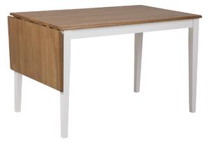 Jedálenský stôl rozkladací Neaira 120/160 cm rubber dub