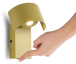 Brilagi - LED Nástenná lampa VASTO LED/3W/230V žltá