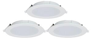 Aigostar-SADA 3x LED Stm. podhľ. svietidlo MESH 9W/230V 2700K-6500K pr. 14,5 cm