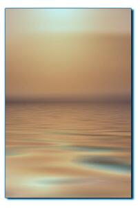 Obraz na plátne - Pokojné more pri západe slnka - obdĺžnik 7280FA (60x40 cm)