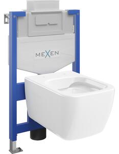 Mexen podomietkový WC systém Felix XS-U s WC misou Margo, biela- 6853342XX00