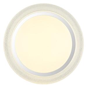 GLOBO 48293-24R MARCIA stropné svietidlo D380mm LED 24W 2528/1636lm 4000K biela, krištáľový efekt