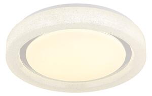 GLOBO 48293-24R MARCIA stropné svietidlo D380mm LED 24W 2528/1636lm 4000K biela, krištáľový efekt