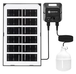 Aigostar - LED Solárny luster so senzorom LED/35W/12V 3000 mAh 6500K pr. 10 cm