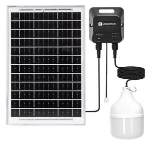 Aigostar - LED Solárny luster LED/70W/12V 6000 mAh 6500K pr. 12 cm