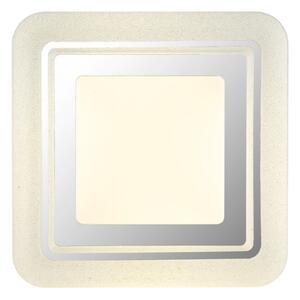 GLOBO 48293-24Q MARCIA stropné svietidlo LED 24W 2512/1607lm 4000K biela, krištáľový efekt
