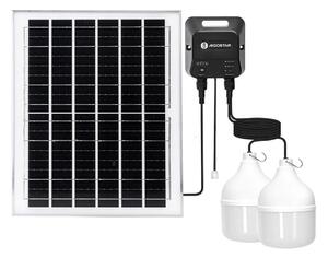 Aigostar - LED Solárny luster 2xLED/70W/12V 12000 mAh 6500K pr. 12 cm