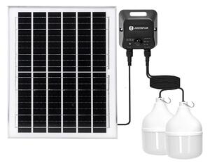 Aigostar - LED Solárny luster so senzorom 2xLED/70W/12V 12000 mAh 6500K pr. 12 cm